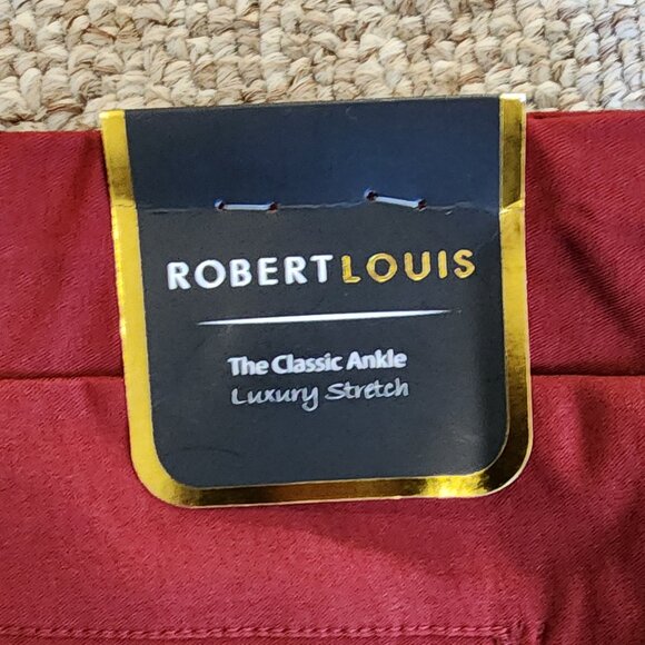 NWT Robert Louis The Classic Ankle Luxury Stretch Pants Size XL - Picture 5 of 9